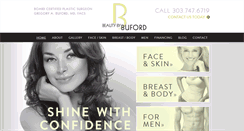 Desktop Screenshot of beautybybuford.com